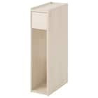 場所をとらないスリムな サイドテーブル(NS01 WW) 3枚目画像