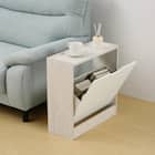 本を収納できる サイドテーブル(NM01 WW) 4枚目画像