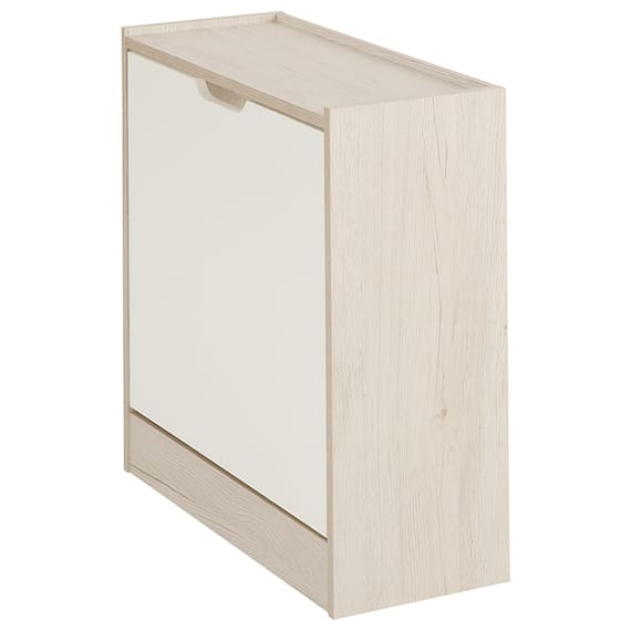 本を収納できる サイドテーブル(NM01 WW) 5枚目画像