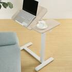 【角度調整機能付き】 昇降テーブル (YG01 WW) 1枚目画像