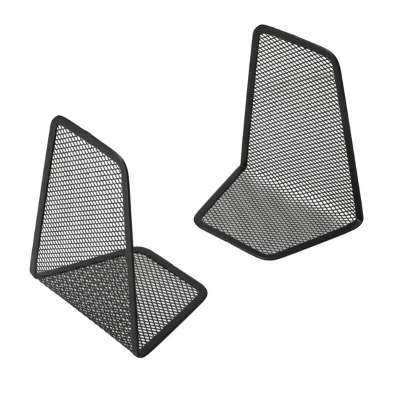 ブックエンド2個セット(ブラック) 1枚目画像