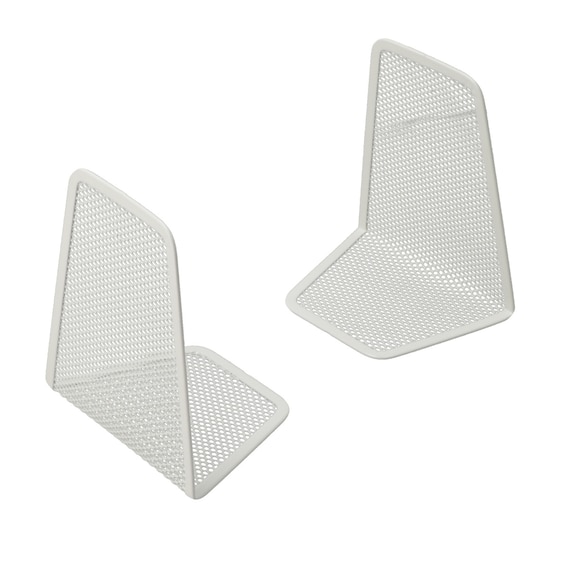 ブックエンド 2個セット(LD ホワイト) 1枚目画像