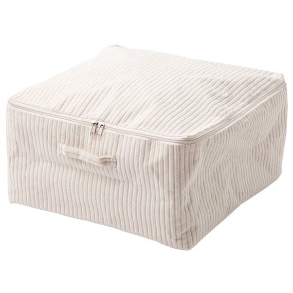 ファスナー付きバスケット(NF383822 アイボリー) 1枚目画像