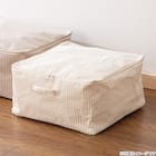 ファスナー付きバスケット(NF383822 アイボリー) 2枚目画像