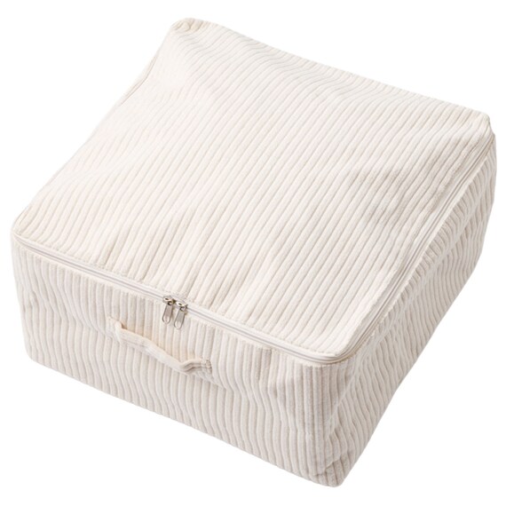 ファスナー付きバスケット(NF383822 アイボリー) 3枚目画像