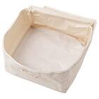 ファスナー付きバスケット(NF383822 アイボリー) 5枚目画像