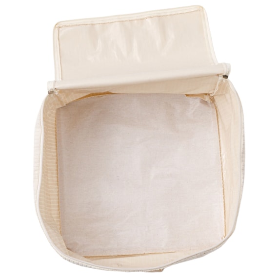 ファスナー付きバスケット(NF383822 アイボリー) 7枚目画像