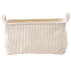 取手付きバスケットL(NF382620 アイボリー) 3枚目画像