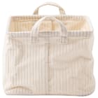 取手付きバスケットL(NF382620 アイボリー) 4枚目画像