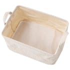 取手付きバスケットL(NF382620 アイボリー) 6枚目画像