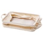 取手付きバスケットL(NF382620 アイボリー) 9枚目画像