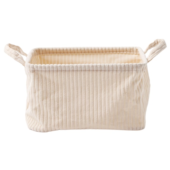 取手付きバスケットS(NF282016 アイボリー) 4枚目画像