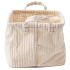 取手付きバスケットS(NF282016 アイボリー) 5枚目画像