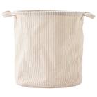 取手付きバスケット円形S(NF R2830 アイボリー) 3枚目画像