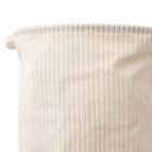 取手付きバスケット円形S(NF R2830 アイボリー) 6枚目画像