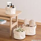 円形バスケット(NF 3点 アイボリー) 2枚目画像