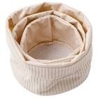 円形バスケット(NF 3点 アイボリー) 11枚目画像