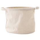 取手付きバスケット(NF 3点 アイボリー) 3枚目画像