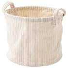 取手付きバスケット(NF 3点 アイボリー) 6枚目画像