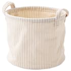 取手付きバスケット(NF 3点 アイボリー) 6枚目画像