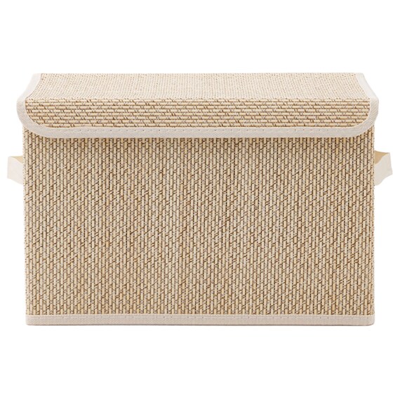 折り畳み竹バスケット(HY382624) 3枚目画像