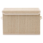 折り畳み竹バスケット(HY382624) 3枚目画像