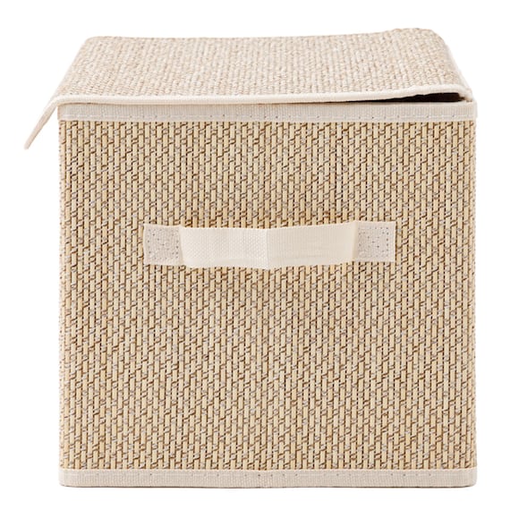 折り畳み竹バスケット(HY382624) 4枚目画像