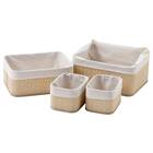 竹バスケット(HY 4点セット) 1枚目画像