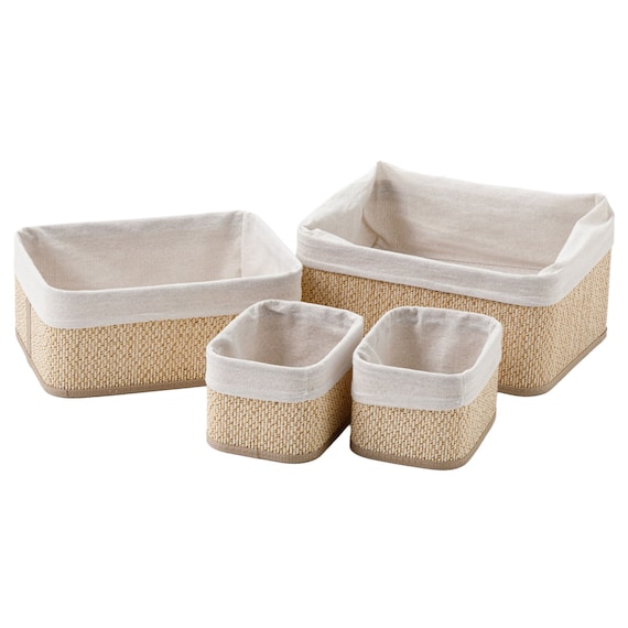 竹バスケット(HY 4点セット) 1枚目画像