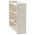 棚板が高さ調整できる マルチラック ワイド(EB01 ホワイトウォッシュ) 3枚目画像