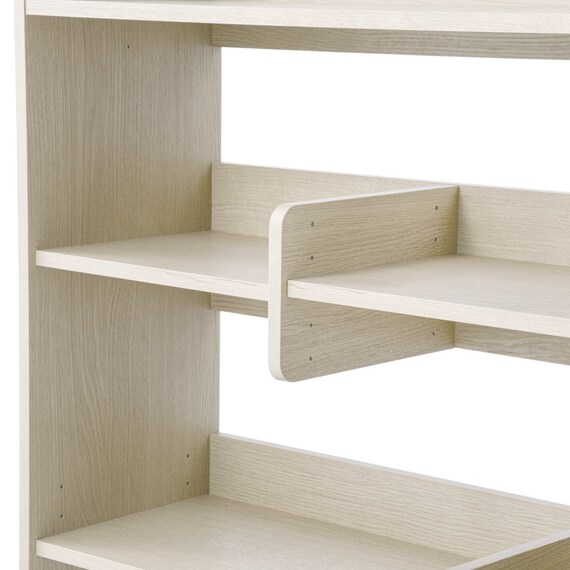 棚板が高さ調整できる マルチラック ワイド(EB01 ホワイトウォッシュ) 7枚目画像