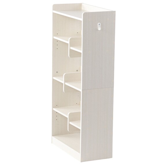 棚板が高さ調整できる マルチラック ハイ(EB01 ホワイトウォッシュ) 3枚目画像