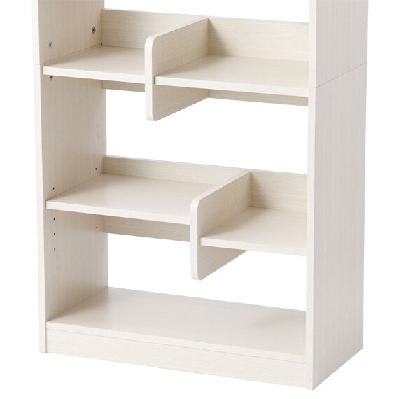 棚板が高さ調整できる マルチラック ハイ(EB01 ホワイトウォッシュ) 6枚目画像