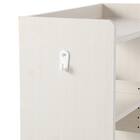 棚板が高さ調整できる マルチラック ハイ(EB01 ホワイトウォッシュ) 9枚目画像