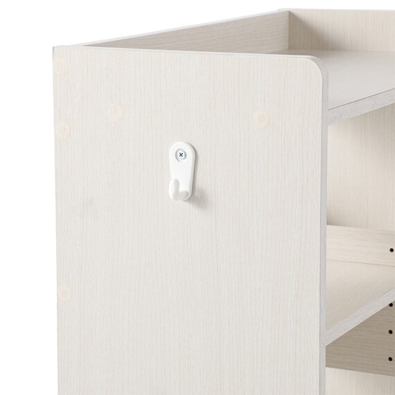 棚板が高さ調整できる マルチラック ハイ(EB01 ホワイトウォッシュ) 9枚目画像