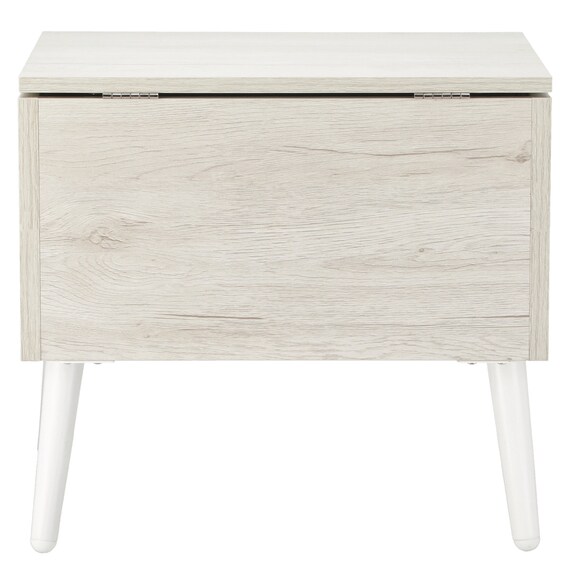 ミラー付き 収納テーブル(DD01 幅40cm ホワイトウォッシュ) 6枚目画像