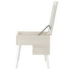 ミラー付き 収納テーブル(DD01 幅40cm  ホワイトウォッシュ) 8枚目画像