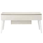 ミラー付き収納テーブル(DD01 幅75cm ホワイトウォッシュ) 3枚目画像