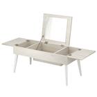 ミラー付き収納テーブル(DD01 幅75cm  ホワイトウォッシュ) 6枚目画像