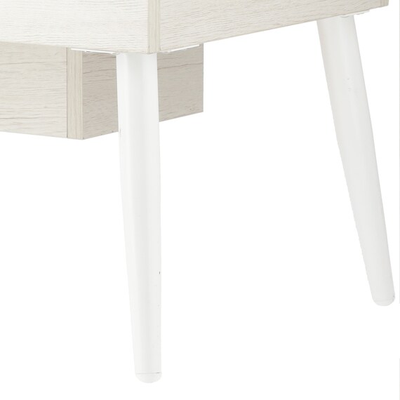 ミラー付き収納テーブル(DD01 幅75cm  ホワイトウォッシュ) 9枚目画像