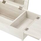 ミラー付き収納テーブル(DD01 幅75cm  ホワイトウォッシュ) 10枚目画像