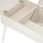 ミラー付き収納テーブル(DD01 幅75cm ホワイトウォッシュ) 11枚目画像