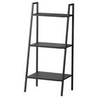 横伸縮できるラダー シェルフ 3段(DS01 ブラック) 1枚目画像