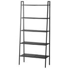 横伸縮できるラダー シェルフ 5段(DS01 ブラック) 6枚目画像