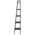 横伸縮できるラダー シェルフ 5段(DS01 ブラック) 7枚目画像