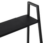 横伸縮できるラダー シェルフ 5段(DS01 ブラック) 9枚目画像