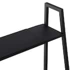 横伸縮できるラダー シェルフ 5段(DS01 ブラック) 9枚目画像