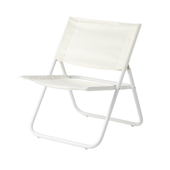 リビングで使える 折りたたみチェア(CS01 ホワイト) 1枚目画像