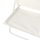 リビングで使える 折りたたみチェア(CS01 ホワイト) 5枚目画像