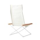 リラックスできる 折りたたみチェア(CS02 ホワイト) 4枚目画像